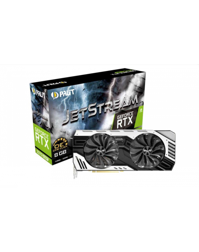 PALIT NE6207S019P2-1040J PALIT GeForce RTX 2070 SUPER JetStream (Light Edition), 8GB GDDR6, 3x DP, HDMI główny