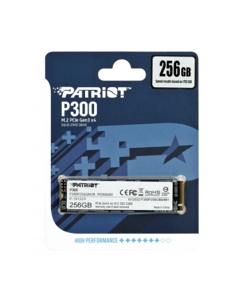 patriot memory PATRIOT SSD P300 256GB M.2 PCIe Gen 3 x4 1700/1100 MB/s