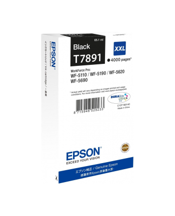 EPSON C13T789140x Tusz Epson T7891 black 65 ml WF-5110DW/WF-5190DW/WF-5620DWF/WF-5690DWF