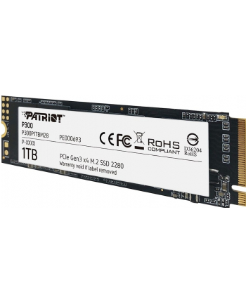 patriot memory PATRIOT SSD P300 1TB M.2 PCIe Gen 3 x4 2100/1650MB/s