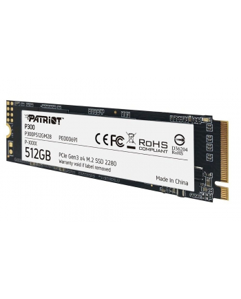 patriot memory PATRIOT SSD P300 512GB M.2 PCIe Gen 3 x4 1700/1200 MB/s