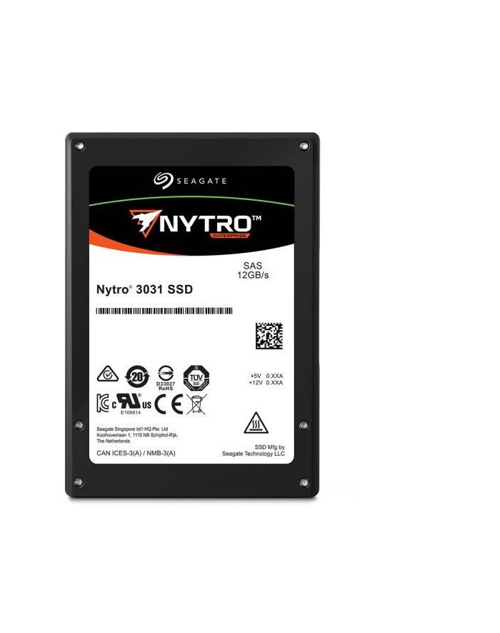 SEAGATE Nytro 3331 SSD 7680GB SAS 2.5inch NO ENCRYPTION główny