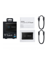 SAMSUNG Portable SSD T7 Touch 1TB extern USB 3.2 Gen.2 black metallic - nr 62