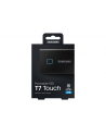 SAMSUNG Portable SSD T7 Touch 2TB extern USB 3.2 Gen.2 metallic black - nr 110
