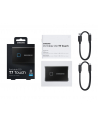 SAMSUNG Portable SSD T7 Touch 2TB extern USB 3.2 Gen.2 metallic black - nr 53
