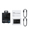 SAMSUNG Portable SSD T7 Touch 2TB extern USB 3.2 Gen.2 metallic black - nr 73