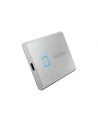 SAMSUNG Portable SSD T7 Touch 2TB extern USB 3.2 Gen.2 metallic silver - nr 32