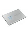 SAMSUNG Portable SSD T7 Touch 2TB extern USB 3.2 Gen.2 metallic silver - nr 43