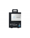 SAMSUNG Portable SSD T7 Touch 2TB extern USB 3.2 Gen.2 metallic silver - nr 46