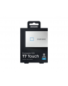 SAMSUNG Portable SSD T7 Touch 2TB extern USB 3.2 Gen.2 metallic silver - nr 52