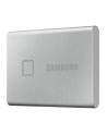 SAMSUNG Portable SSD T7 Touch 2TB extern USB 3.2 Gen.2 metallic silver - nr 86