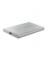 SAMSUNG Portable SSD T7 Touch 2TB extern USB 3.2 Gen.2 metallic silver - nr 88