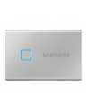 SAMSUNG Portable SSD T7 Touch 2TB extern USB 3.2 Gen.2 metallic silver - nr 90