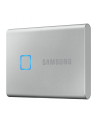 SAMSUNG Portable SSD T7 Touch 2TB extern USB 3.2 Gen.2 metallic silver - nr 92