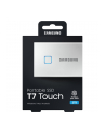 SAMSUNG Portable SSD T7 Touch 2TB extern USB 3.2 Gen.2 metallic silver - nr 97