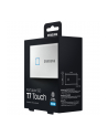 SAMSUNG Portable SSD T7 Touch 500GB extern USB 3.2 Gen.2 metallic silver - nr 118
