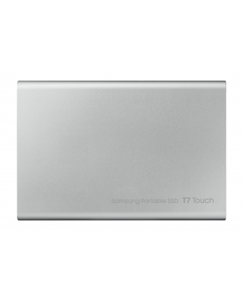 SAMSUNG Portable SSD T7 Touch 500GB extern USB 3.2 Gen.2 metallic silver