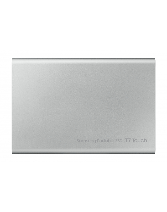 SAMSUNG Portable SSD T7 Touch 500GB extern USB 3.2 Gen.2 metallic silver główny