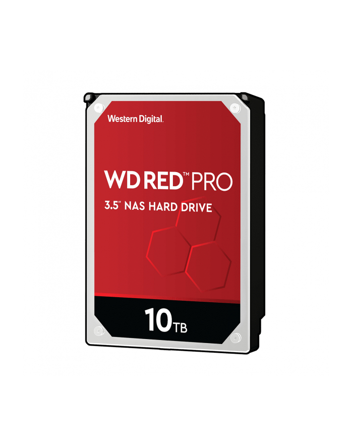 western digital WD Red Pro 10TB SATA 6Gb/s 256MB Cache Internal 3.5Inch 24x7 7200rpm optimized for SOHO NAS systems 1-24 Bay HDD Bulk główny