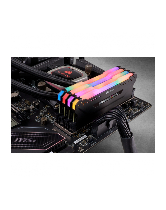 CORSAIR Vengeance RGB PRO DDR4 128GB 4x32GB 3200MHz CL16 1.35V Black główny