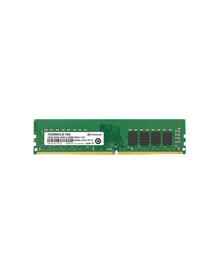 TRANSCEND 16GB DDR4 2666Mhz SO-DIMM 2Rx8 1Gx8 CL19 1.2V główny