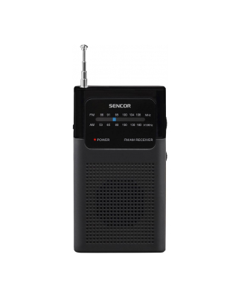 SENCOR SRD 1100 B Kieszonkowy odbiornik radiowy FM/AM SENCOR SRD 1100 B