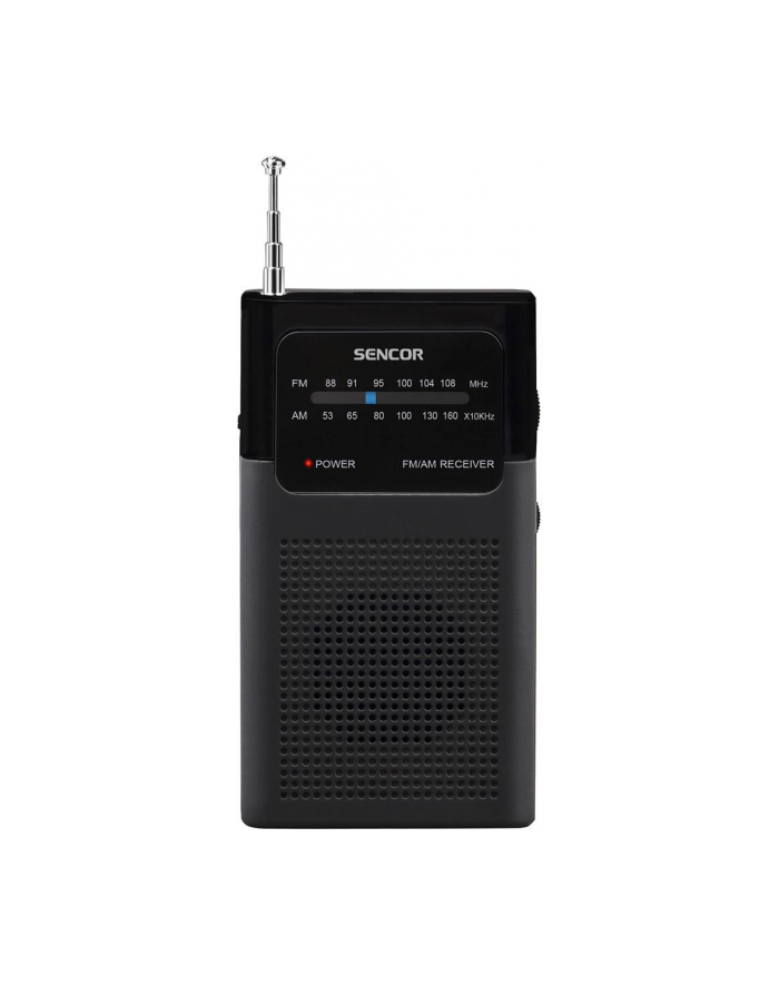 SENCOR SRD 1100 B Kieszonkowy odbiornik radiowy FM/AM SENCOR SRD 1100 B główny