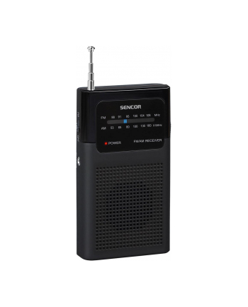 SENCOR SRD 1100 B Kieszonkowy odbiornik radiowy FM/AM SENCOR SRD 1100 B