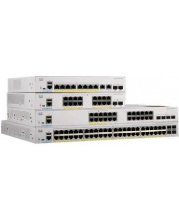 CISCO Catalyst 1000 24-Port Gigabit PoE+ PoE Budget 195W 4 x 10G SFP+ Uplinks LAN Base