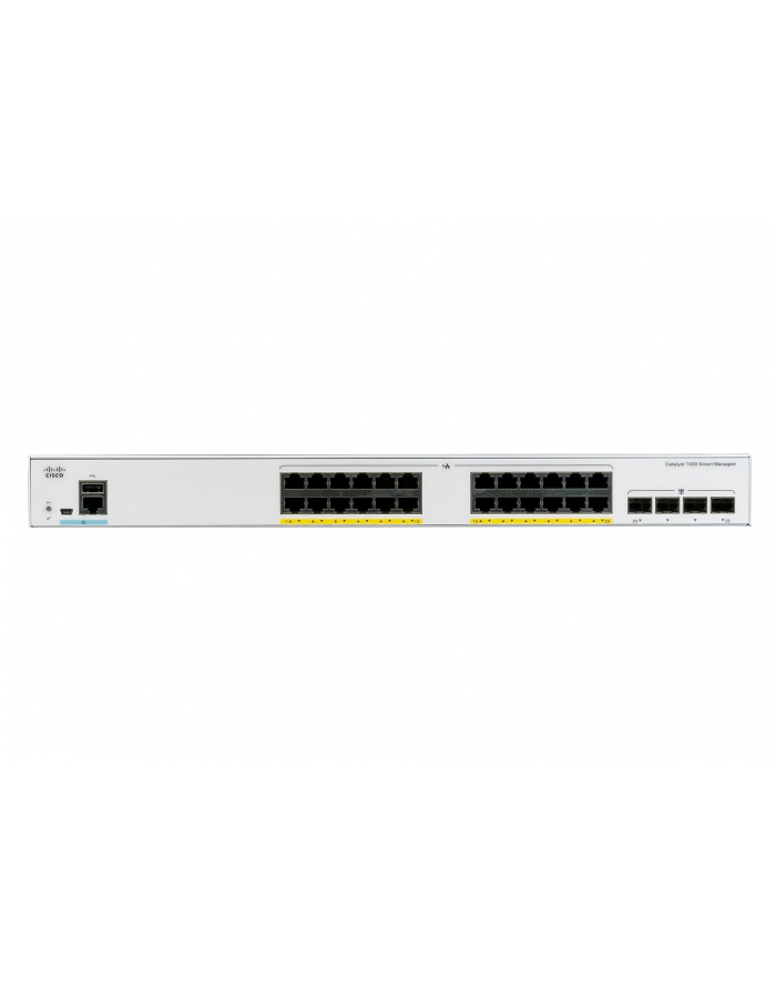CISCO Catalyst 1000 24-Port Gigabit data-only 4 x 10G SFP+ Uplinks LAN Base główny