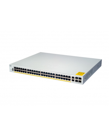 CISCO Catalyst 1000 48-Port Gigabit PoE+ PoE Budget 370W 4 x 1G SFP Uplinks LAN Base