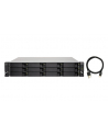 qnap systems QNAP TL-R1200C-RP 12-bay 2U rackmount USB-C 3.1 Gen2 10Gbps JBOD expansion unit - nr 1