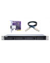 qnap systems QNAP TL-R400S 4-bay 1U rackmount SATA JBOD expansion unit - nr 18
