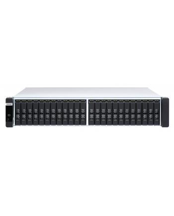 qnap systems QNAP ES2486dc-2142IT-128G 24-Bay Enterprise ZFS NAS SAS 12G/6G Xeon D-2142IT 128GB RAM 7-LAN 4 SFP+ 3 RJ45 for Each Controller