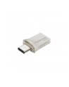 TRANSCEND 128GB USB3.0 Pen Drive OTG Type A&C Silver - nr 22