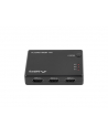 lanberg Switch video 3 x HDMI + port micro USB Czarny - nr 10
