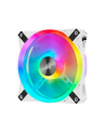 CORSAIR iCUE QL120 RGB 120mm White Triple Fan Kit with Lighting Node CORE - nr 27