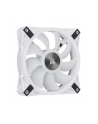 CORSAIR iCUE QL120 RGB 120mm White Triple Fan Kit with Lighting Node CORE - nr 29