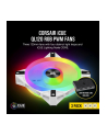 CORSAIR iCUE QL120 RGB 120mm White Triple Fan Kit with Lighting Node CORE - nr 63