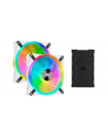 CORSAIR iCUE QL140 RGB 140mm White Dual Fan Kit with Lighting Node CORE - nr 75