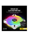 CORSAIR iCUE QL140 RGB 140mm White Dual Fan Kit with Lighting Node CORE - nr 83