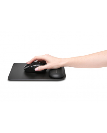 KENSINGTON ErgoSoft Mousepad with Wrist Rest for Standard Mouse Black