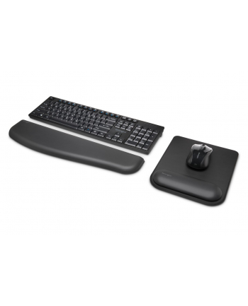 KENSINGTON ErgoSoft Mousepad with Wrist Rest for Standard Mouse Black