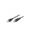 Kabel USB 2.0 A->B S/S  1,0m - schwarz - nr 5