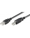 Kabel USB 2.0 A->B S/S  1,0m - schwarz - nr 7