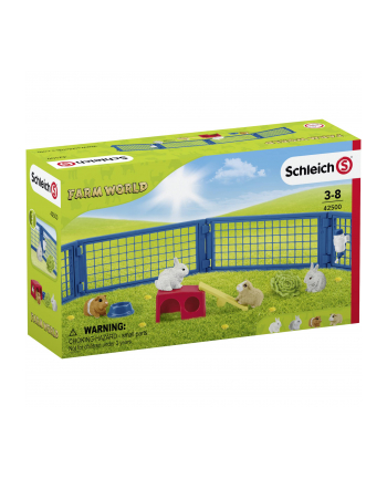 Schleich 42500 Zagroda dla królików i świnek morskich