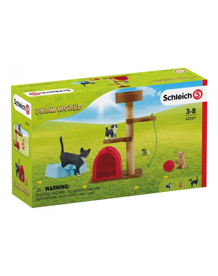 Schleich 42501 Czas na zabawę uroczych kotków główny