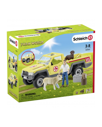 Schleich 42503 Samochód weterynarza na farmie