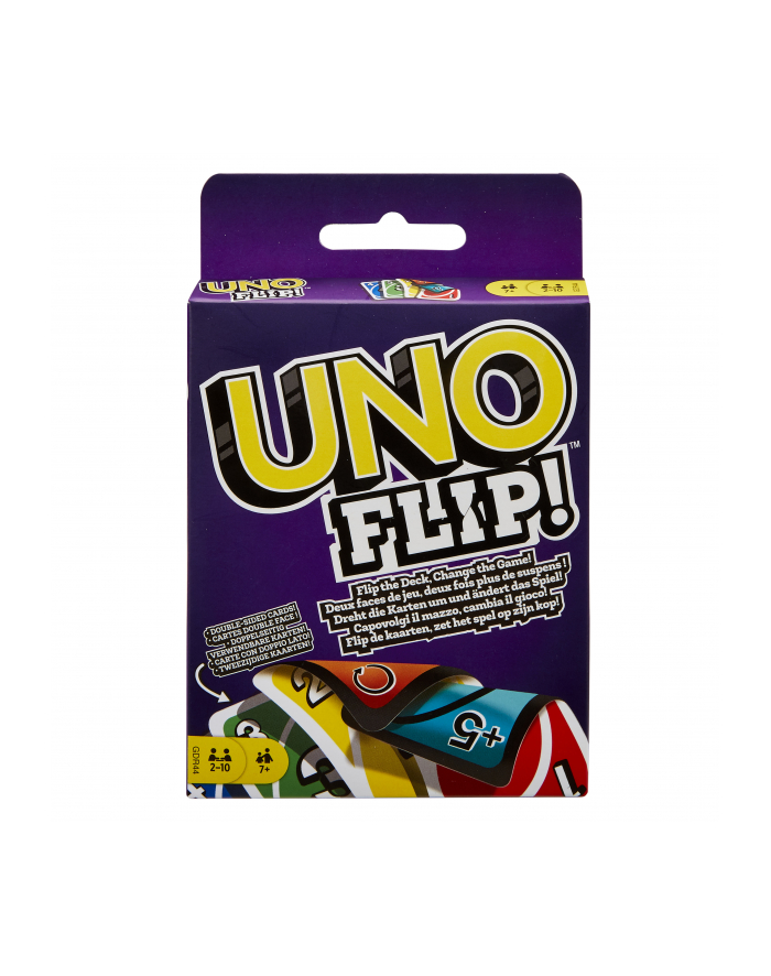 UNO FLIP! gra karciana GDR44 p12 MATTEL główny