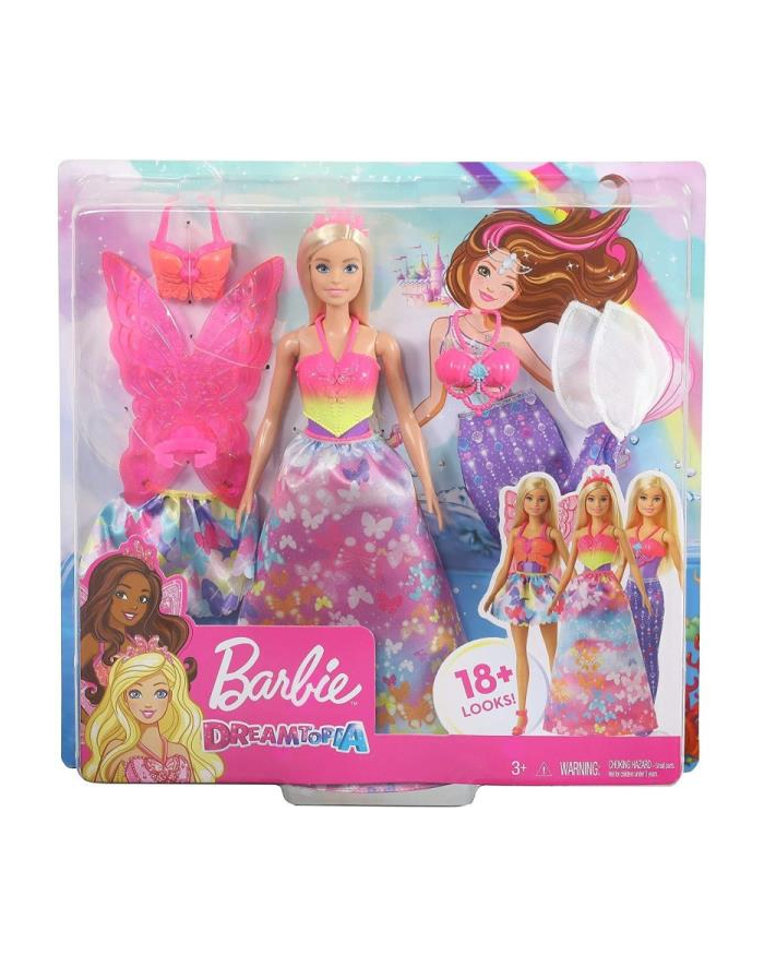 Barbie Dreamtopia Baśniowe przebieranki GJK40 p4 MATTEL główny